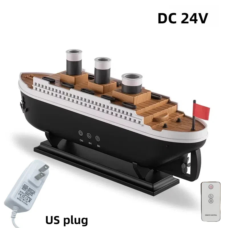 Titanic Schiffsmodell Luftbefeuchter 250 ml Diffusor für ätherische Öle