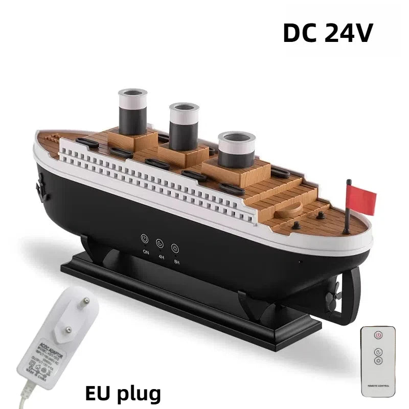 Titanic Schiffsmodell Luftbefeuchter 250 ml Diffusor für ätherische Öle