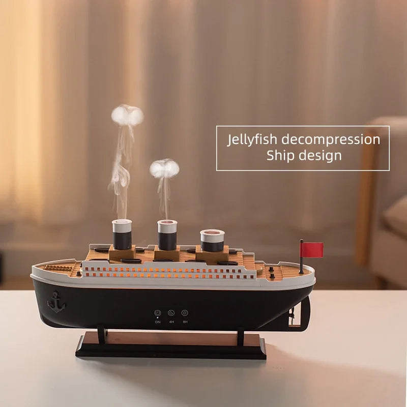 Titanic Schiffsmodell Luftbefeuchter 250 ml Diffusor für ätherische Öle