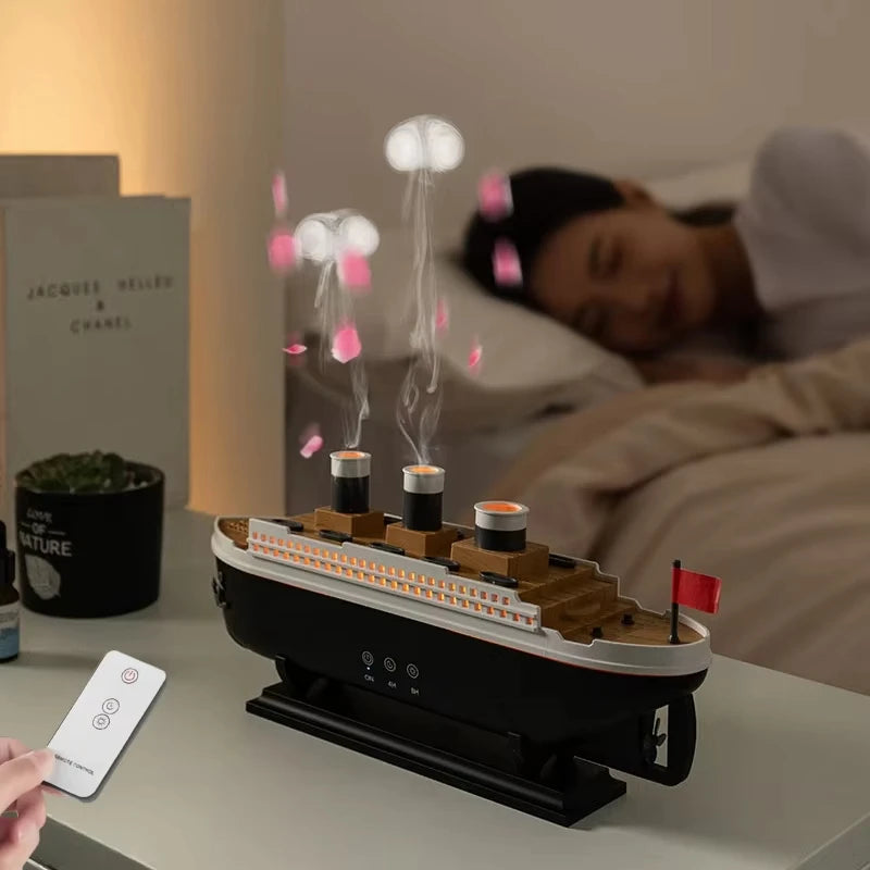 Titanic Schiffsmodell Luftbefeuchter 250 ml Diffusor für ätherische Öle